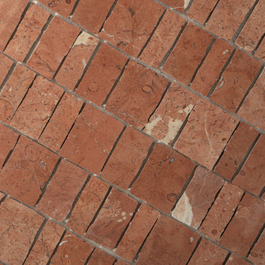 Piano Rojo Alicante Marble Polished Mosaic Tile