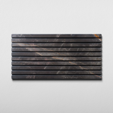 Bronze Fantasy Marble 12x24 Honed Grooved Field Tile