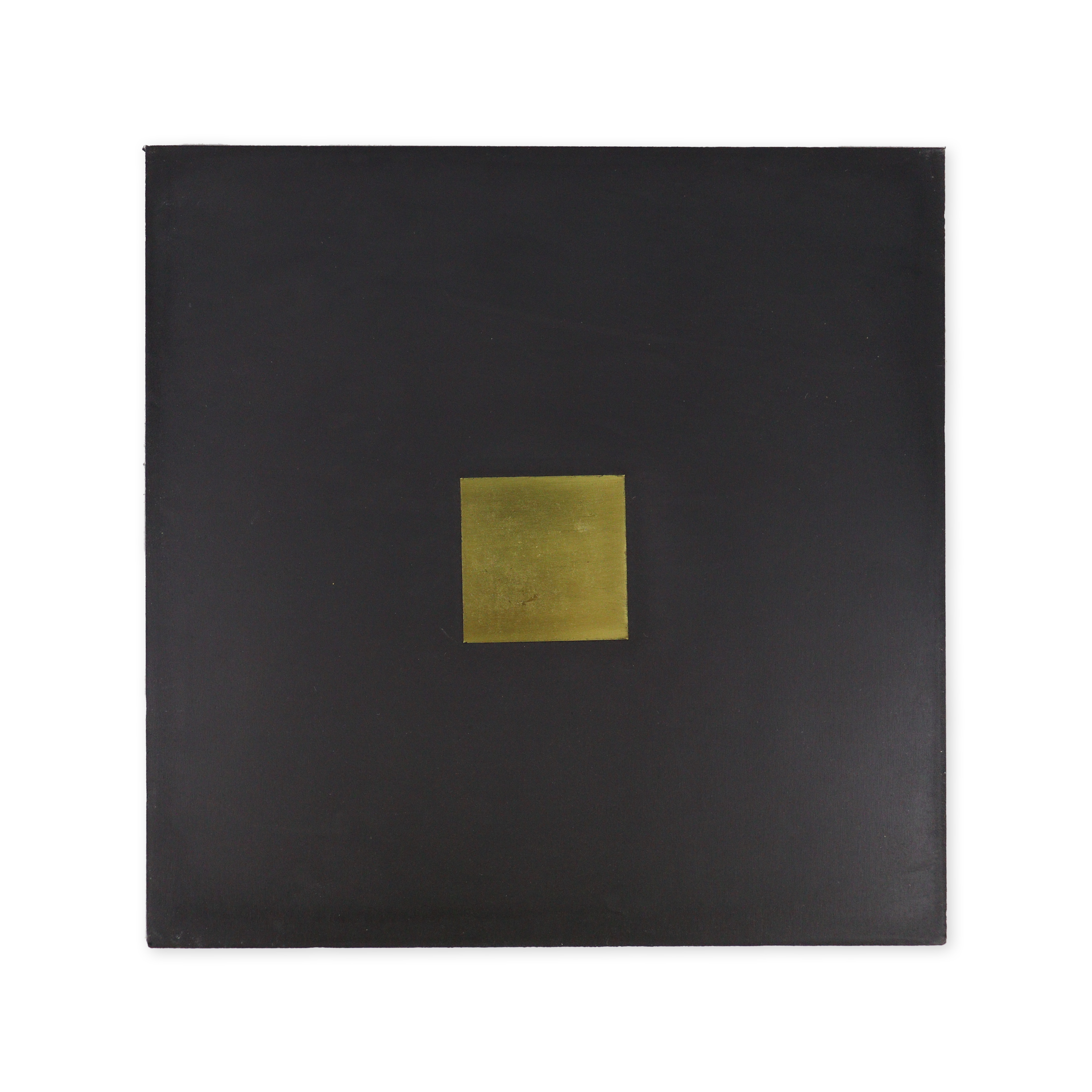 Punto® Black Cement Tile with Brass Inlay