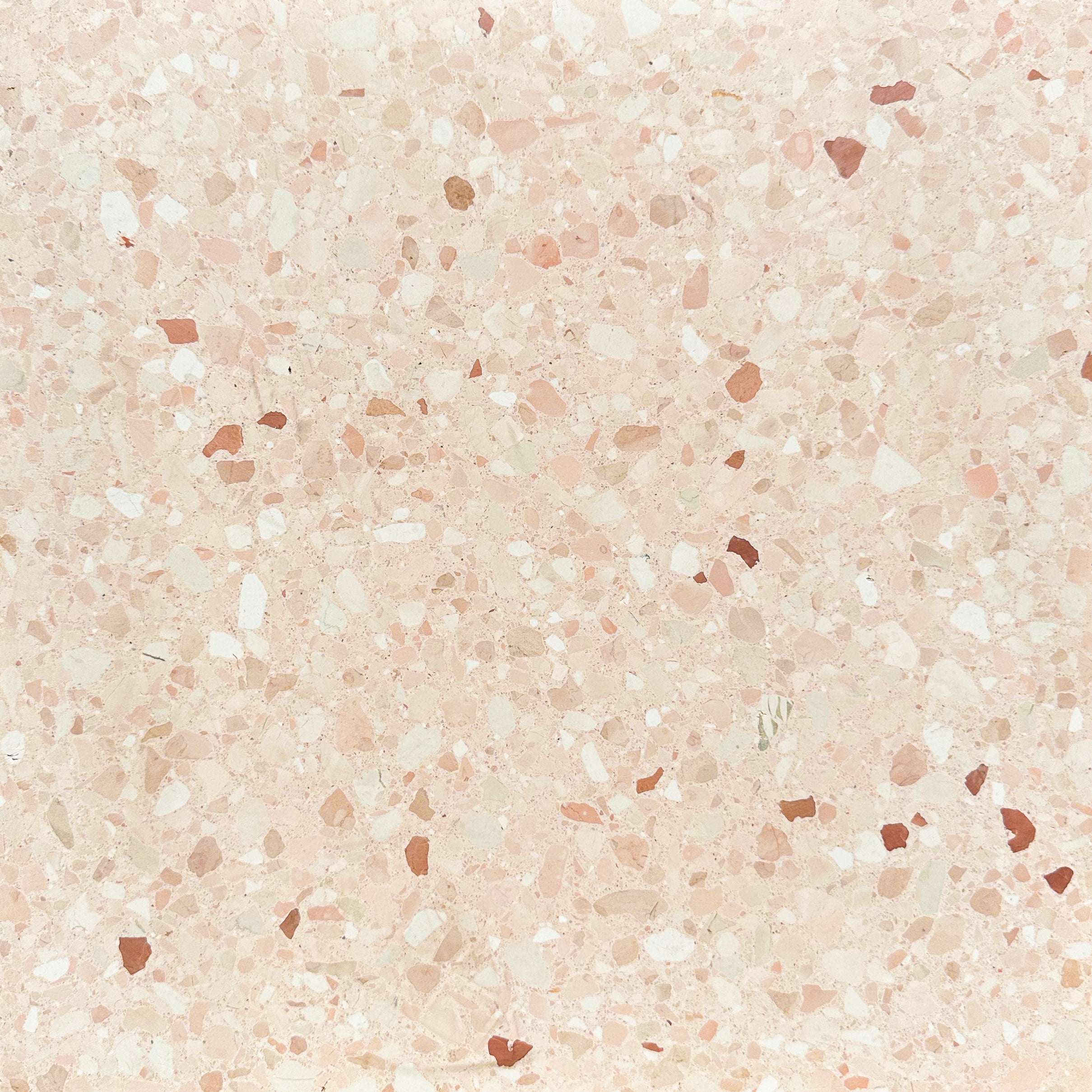 Pale Pink 16x16 Terrazzo Tile