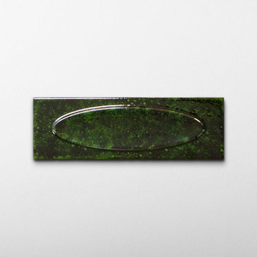 Ocropo 2.5x8 Arch Jade Green Ceramic Tile