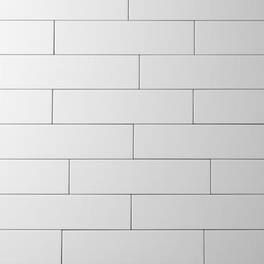 Fasi-Lunari 2.5X10 Base Chalk White Ceramic Tile