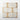 Baroque Arch 4x4 Pearl White Zellige Tile