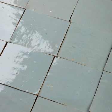 Handmade Moroccan Zellige 4x4 Dirty Martini Terracotta Tile