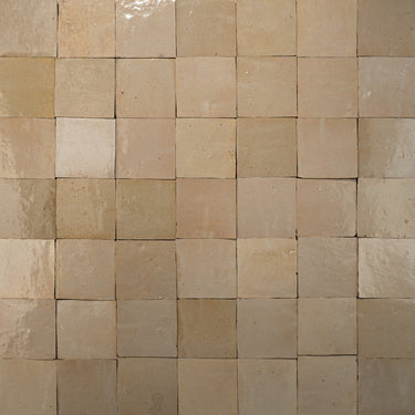 Handmade Moroccan Zellige 4x4 Soil Terracotta Tile