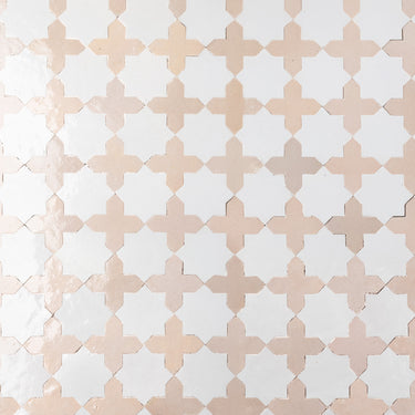 Ricalcata Morroccan Zellige Mosaic (Colorway A) | 834-801