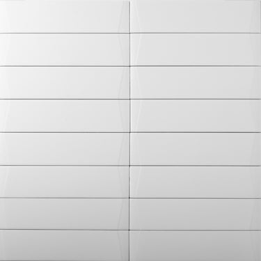 Arcuato Swan White Matte Ceramic Tile