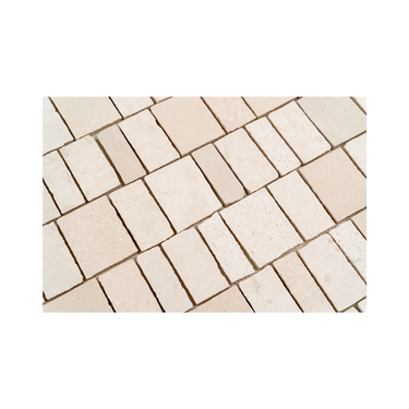 Piano Beige Limestone Honed Mosaic Tile