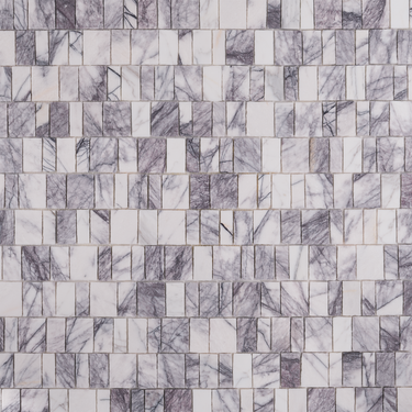 Piano Lilac Marble Honed Mosaic Tile