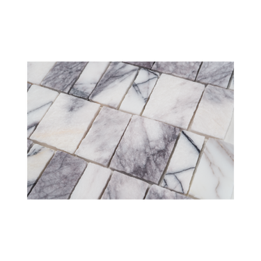 Piano Lilac Marble Honed Mosaic Tile