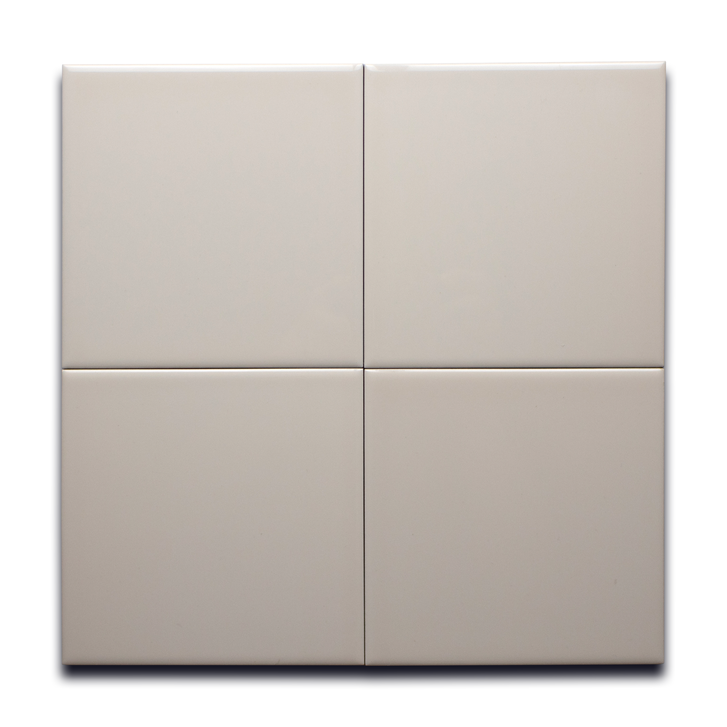 6x6 Block Flat White