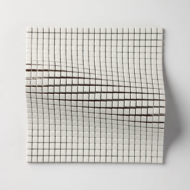 Quadrati Piccoli | Alabaster 1/2x1/2" Square Matte Mosaic Tile