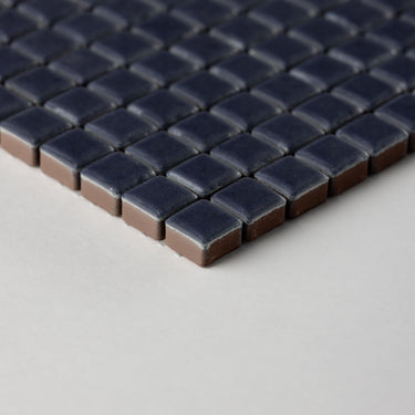 Quadrati Piccoli | Prussian Night 1/2x1/2" Square Matte Mosaic Tile