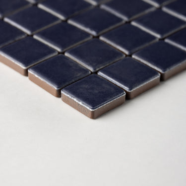 Quadrati Mezzo | Prussian Night 1x1" Square Matte Mosaic Tile