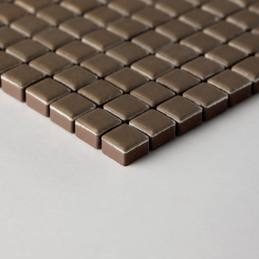 Quadrati Piccoli | Dried Thyme 1/2x1/2" Square Matte Mosaic Tile