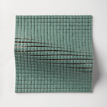 Quadrati Piccoli | Cadet Blue 1/2x1/2" Square Matte Mosaic Tile
