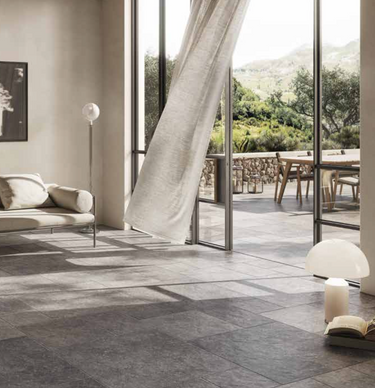 Flemish Bluestone Tumbled Grip Porcelain Tile 12x20