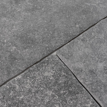 Flemish Bluestone Grey Tumbled Porcelain Tile 12x20