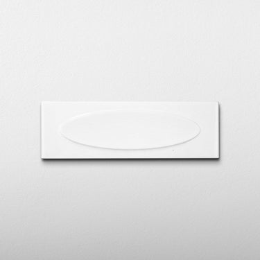 Ocropo 2.5x8 Arch White Ceramic Tile