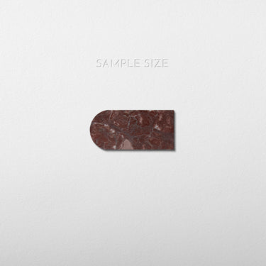 Capsule Red Ravel Marble Polished Mosaic Tile