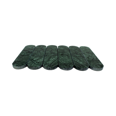 Capsule Verde Alpi Marble Honed Mosaic Tile