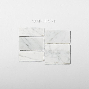 Piano Bianco Carrara Marble Honed Mosaic Tile