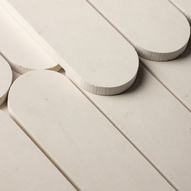 Capsule Beige Limestone Honed Mosaic Tile