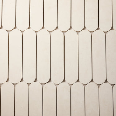 Capsule Beige Limestone Honed Mosaic Tile