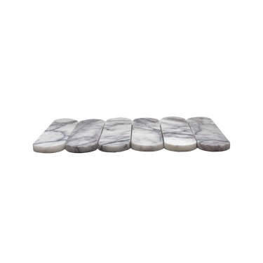 Capsule Lilac Marble Honed Mosaic Tile