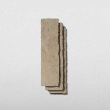 Savoy Beige Limestone 2x8 Roman Tile