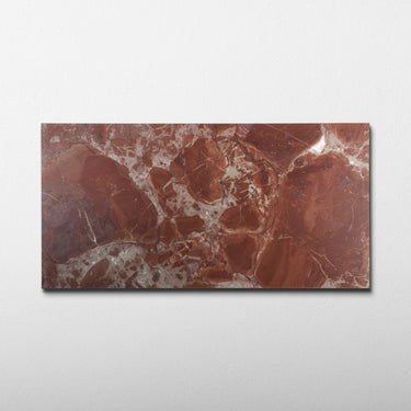 Ceppo Rosso di Sicily Marble 12x24 Honed Field Tile