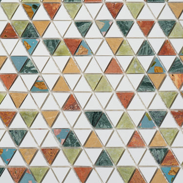 Confetti Mix Natural Stone Honed Mosaic Tiles