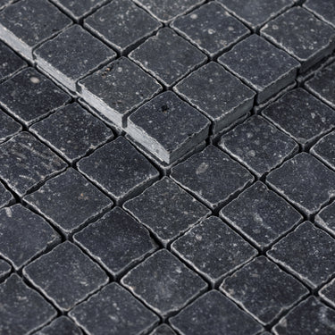 Belgian Bluestone 1x1 Roman Marble Mosaic Tile