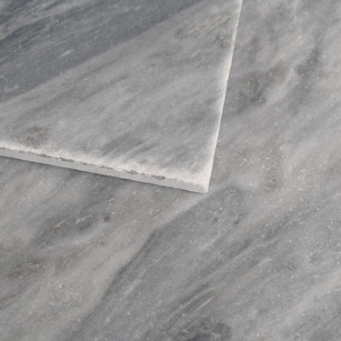 Bardiglio Scuro Marble 12x12 Roman Tile