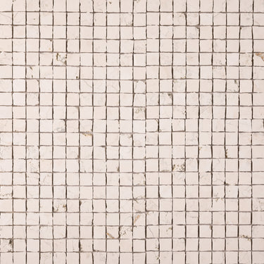 Bianco Perlino 1x1 Roman Marble Mosaic Tile