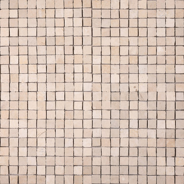Thala Beige 1x1 Roman Marble Mosaic Tile