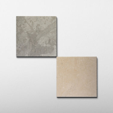 Tala Beige X Tala Grey 12x12 Roman Checker Tile