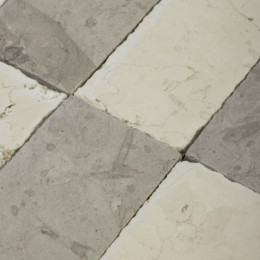 Tala Grey X Bianco Perlino 3x12 Roman Checker Tile