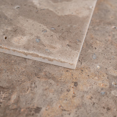 Travertino Dusk Limestone 12x12 Roman Tile