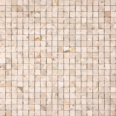 Ceppo di Sicily 1x1 Roman Marble Mosaic Tile