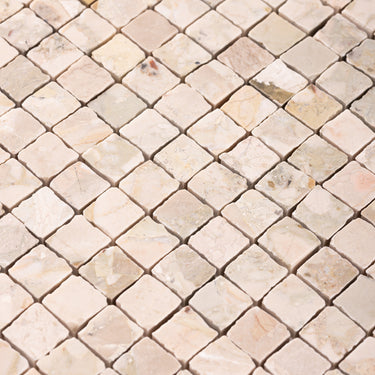 Ceppo di Sicily 1x1 Roman Marble Mosaic Tile