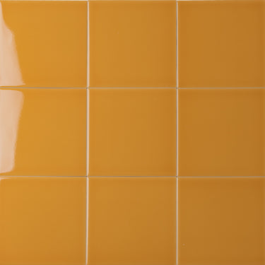 6x6 Block Goldenrod Ceramic tile