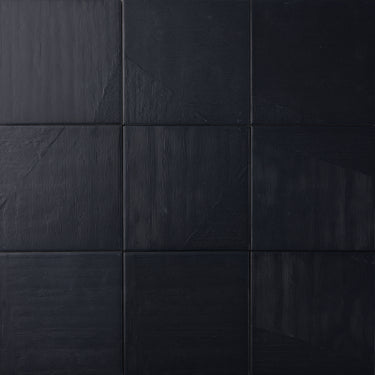 Stela Sable Black Porcelain Tile
