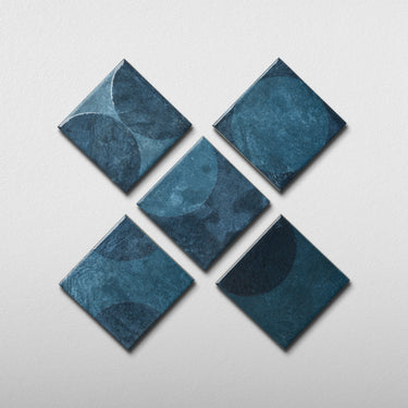 Stardust Eclipse Ocean Blue Porcelain Tile