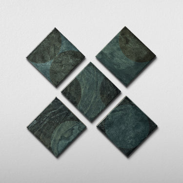 Stardust Eclipse Forest Green Porcelain Tile