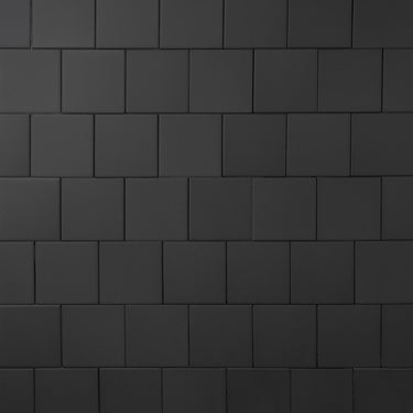 Ombretto 4x4 Black Licorice  Matte Porcelain Tile