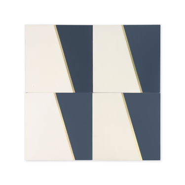 Vela® Brass Inlay Cement Tile