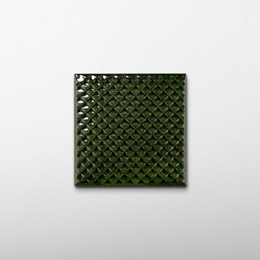 Serpente 4x4 Jade Green Ceramic Tile