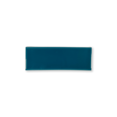 Extruded Handmade 2x6 Mykonos Blue Glossy Subway Tile