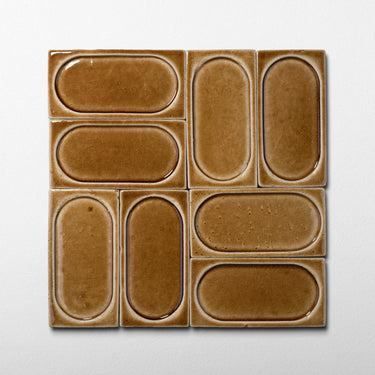 Arco Glazed Pear 3x6 Glossy Stoneware Tile